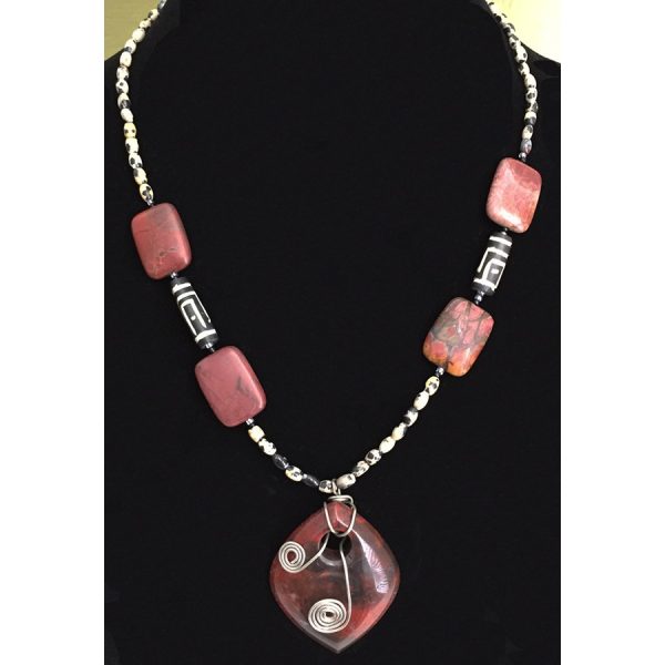 Triple Jasper Necklace