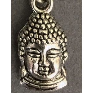 Asian Delft and Silver Buddha Bracelet - Image 3
