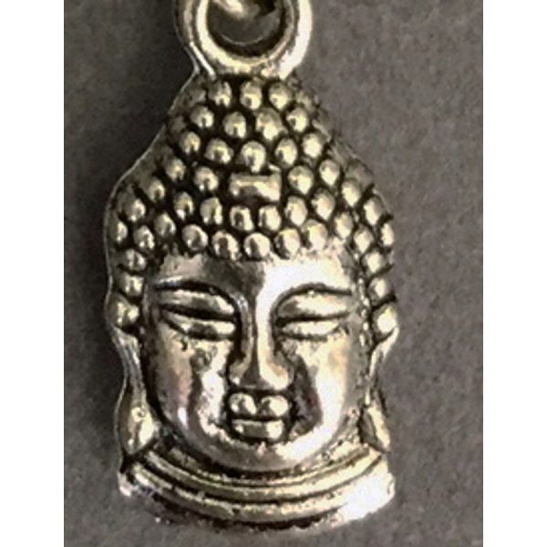 Asian Delft and Silver Buddha Bracelet - Image 3