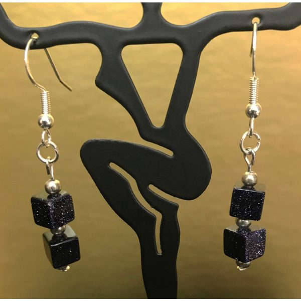 Boji Stone Midnight Earrings
