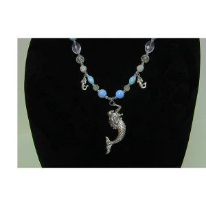 Crystal Mermaid Necklace - Image 3