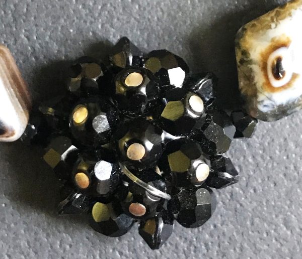 Sardonyx, Citrine, and Black Crystal Bracelet - Image 4