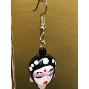 Japanese Lady Earrings - Image 2