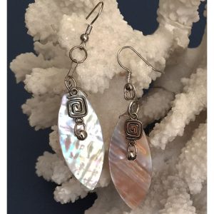 Mother of Pearl Earrings - Image 2
