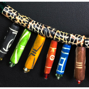 African Crayons Necklace - Image 2