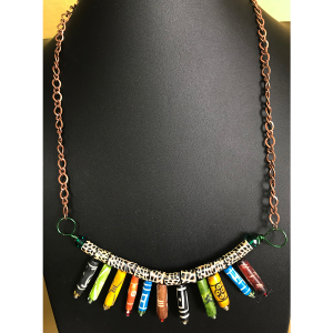African Crayons Necklace