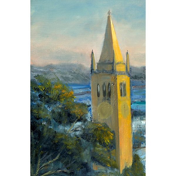 Berkeley Clock Tower, Sather Tower, the Campanile by Artist Elena Ballock - Image 2