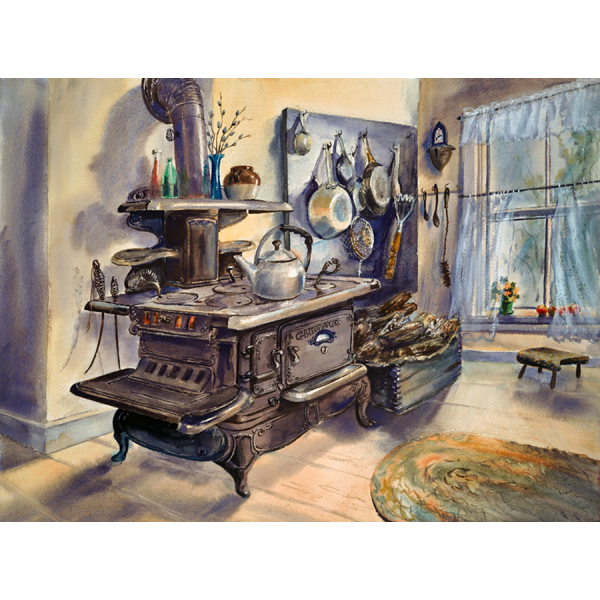 Glenwood Woodstove, Margaret Holland Inn
