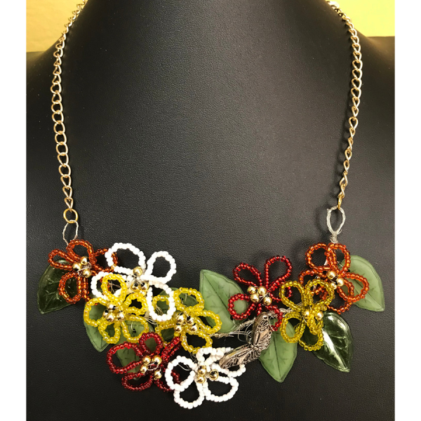 Butterfly Garden Necklace