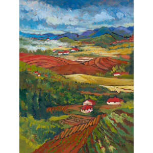 California Valley Mist  by Artist Elaine Lanoue