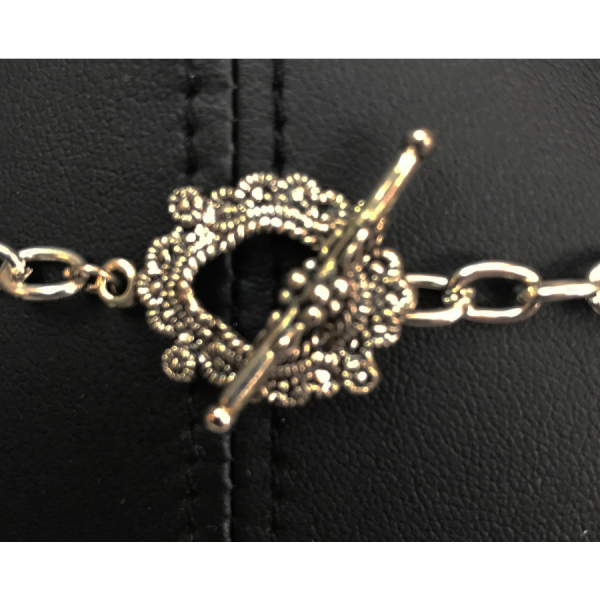 Crystals, Rhinestones and Snowflakes Necklace - Image 2