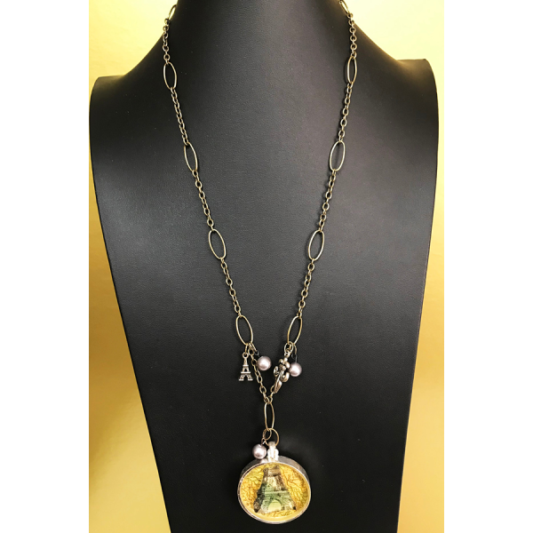 Eiffel Tower Paris Necklace