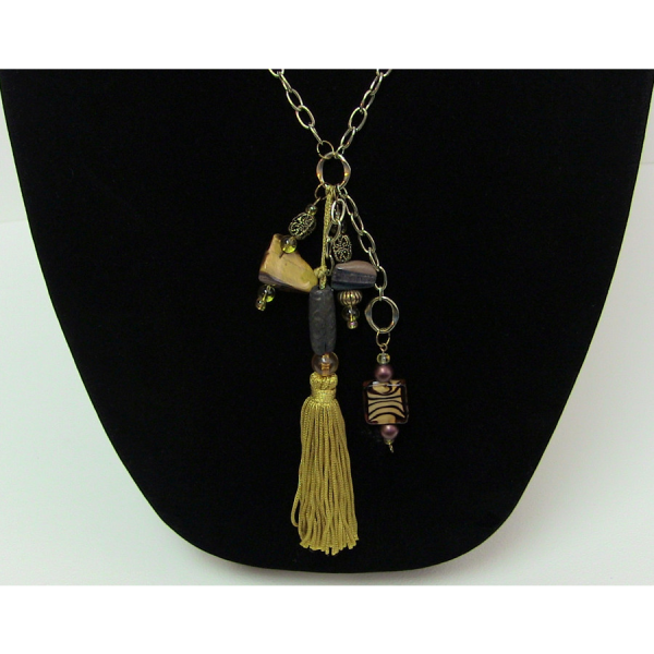 Tiger’s Eye African Necklace - Image 4