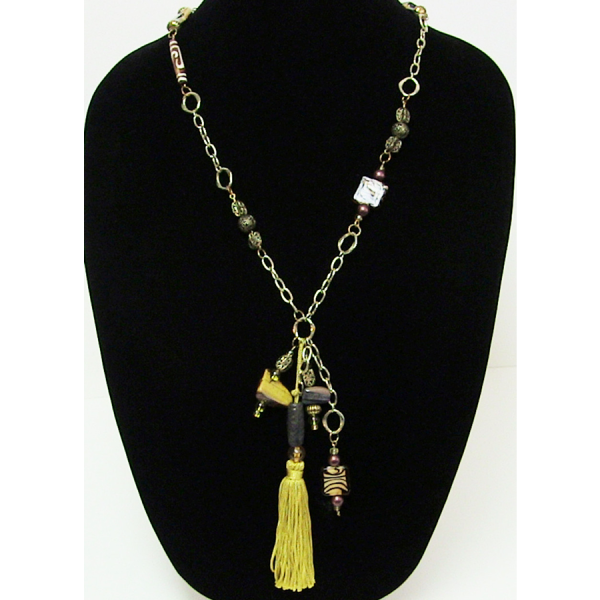 Tiger’s Eye African Necklace
