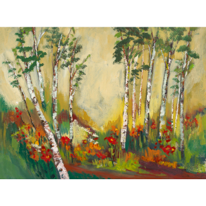 Walk In The Woods  by Artist Elaine Lanoue
