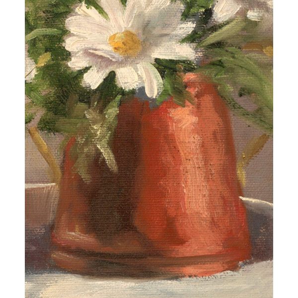 Daisies on Tablecloth - Image 3