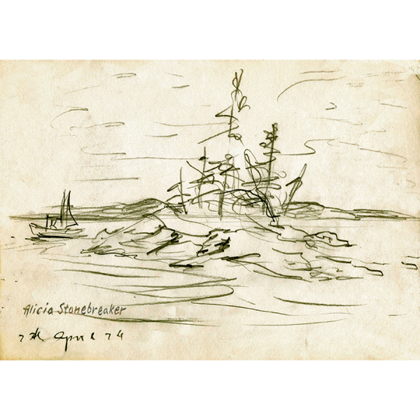 Maine Pencil Sketches - Image 9
