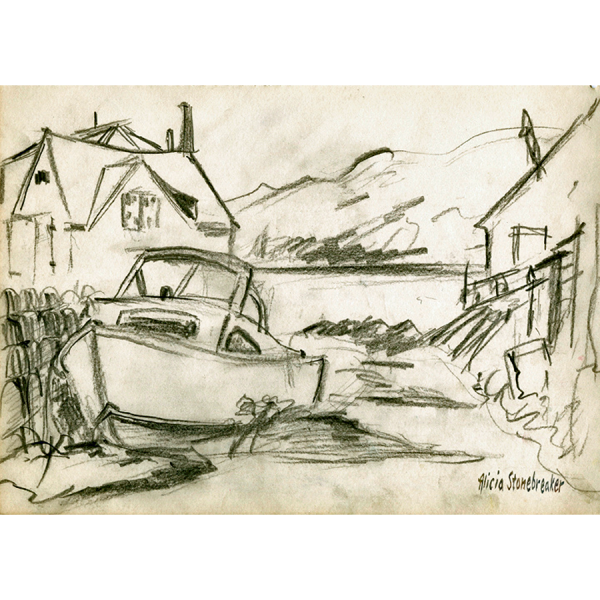 Maine Pencil Sketches - Image 4