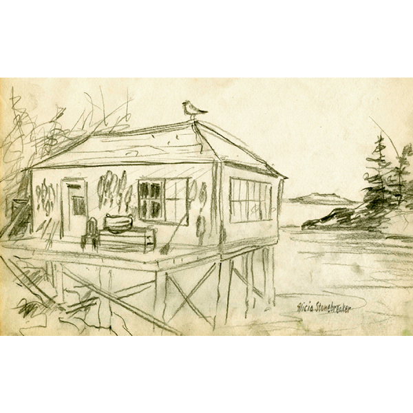 Maine Pencil Sketches - Image 11