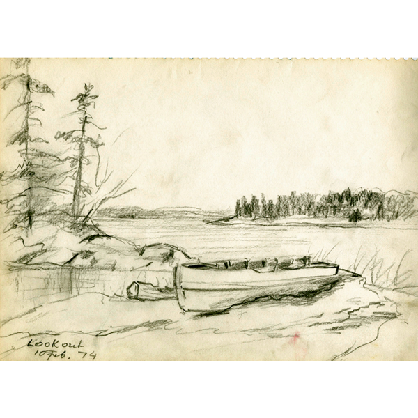 Maine Pencil Sketches - Image 7