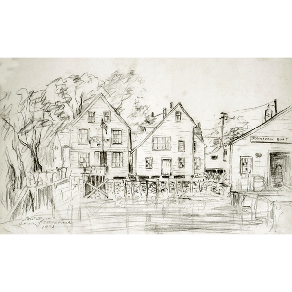 Maine Pencil Sketches - Image 10